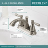 Peerless Retail Channel Product Two Handle Centerset Bathroom Faucet P99640LF-BN